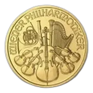 1998 Austria 1 oz Gold Philharmonic BU
