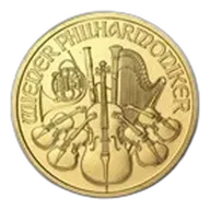 1997 Austria 1 oz Gold Philharmonic BU