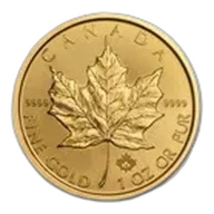 2018 Canada 1 oz Gold Maple Leaf BU