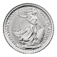 1/10 oz Britannia Platinum Coin