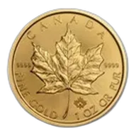 2016 Canada 1 oz Gold Maple Leaf BU