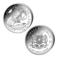 2023 Somalian Elephant 1 Kilogram Silver Coin