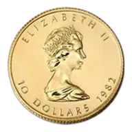 1/4 oz Canadian Gold Maple Leaf Uncirculated - Random Year
