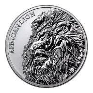 2018 Republic of Chad Africa Lion 1 oz