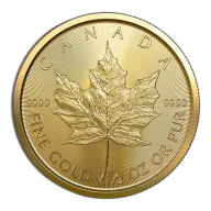 1/2 oz Gold Maple Leaf (Year Varies - Sealed)