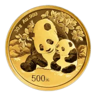 2024 500 Yuan Gold Chinese Panda .999 30g Brilliant Uncirculated