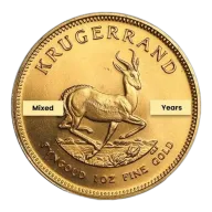 Mixed Years 1oz Gold Krugerrand Coin