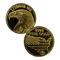 Monarch Metals 1/100 Oz. Gold Eagle Round