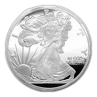 5 oz Silver Round - Walking Liberty
