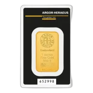 1 oz Argor-Heraeus Gold Bar - KineBar