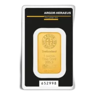1 oz Argor-Heraeus Gold Bar