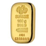 100g PAMP Suisse Gold Bar