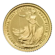 UK Gold Britannia 1/10 oz - Backdated