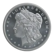 Golden State Mint (GSM) 1 Oz Morgan Silver Round