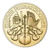 2022 1 oz Austrian Gold Philharmonic Coin BU