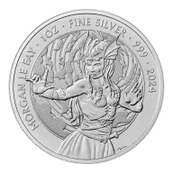 Myths and Legends "Morgan le Fay" 1oz Silver Coin 2024
