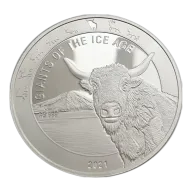 Ice Age Giants - Aurochs 1oz Silver Coin 2021 | margin scheme