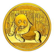 Chinese Gold Panda Quarter Ounce 2015