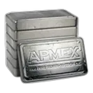 10 oz Silver Bar - APMEX (Stackable, Secondary Market)