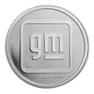 General Motors Modern Logo (2021-Present) 1 oz Silver