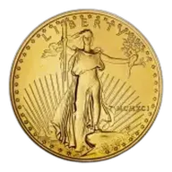1991 1 oz Gold $50 Eagle Bullion Coin