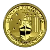 1/10 oz Battle of the Coral Sea Gold Coin
