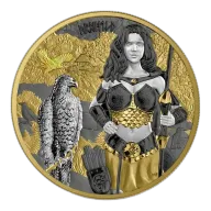 2025 Germania Valkyries: Arnhild Valhalla 1 Oz Silver Round (New)