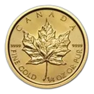 2015 Canada 1/4 oz Gold Maple Leaf BU