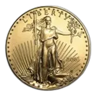 2001 1 oz American Gold Eagle BU