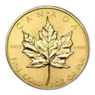 1983 Canada 1 oz Gold Maple Leaf BU