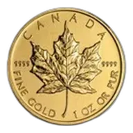 2012 Canada 1 oz Gold Maple Leaf BU