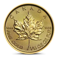 Canada 1/10 Oz Gold Maple Leaf (Random Year)