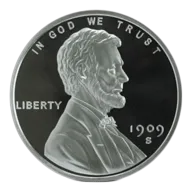 Golden State Mint (GSM) 2 Oz Wheat Cent Silver Round