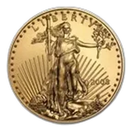 2008 1/2 oz American Gold Eagle BU