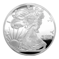 Highland Mint (HM) 5 Oz Eagle Silver Round