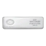 IGR 100 Oz Silver Bar (New w/Assay)