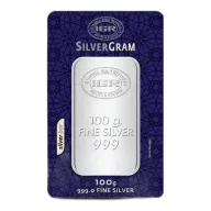 IGR 100 Gram Silver Bar (New)