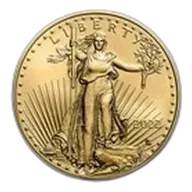 2022 1 oz American Gold Eagle BU
