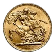 1923-P Australia Gold Sovereign George V BU