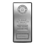 Royal Canadian Mint (RCM) 1 Kilo Silver Bar (New)