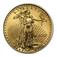 2007 1/2 oz American Gold Eagle BU