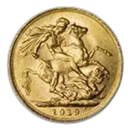 1919-P Australia Gold Sovereign George V BU