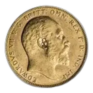 1908-P Australia Gold Sovereign Edward VII BU