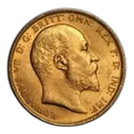 1910-S Australia Gold Sovereign Edward VII BU