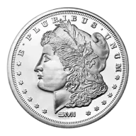 Sunshine Minting (SMI) 1 Oz Morgan Silver Round