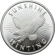 Sunshine Silver Round