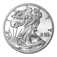Sunshine Minting (SMI) 1 Oz Walking Liberty Silver Round