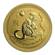 1/2 oz Perth Mint Lunar Gold Coin