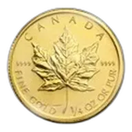 2009 Canada 1/4 oz Gold Maple Leaf BU