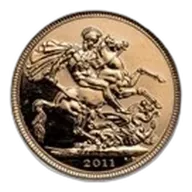 2011 Great Britain Gold Sovereign BU